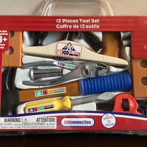 Tool Set Jr Starter with Carry Case Plastic Childs Toy Christmas Gift Brand New